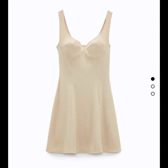 ribbed mini dress zara 2x40$ ZARA NWT RIBBED MINI DRESS